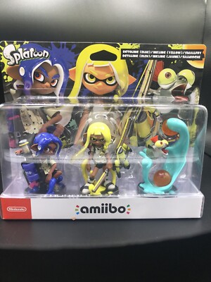 Nintendo　スプラトゥーン3　アミ―ボ　amiibo 　3種セット Amiibo Splatoon 3 - 3-in-1 Pack New | eBay