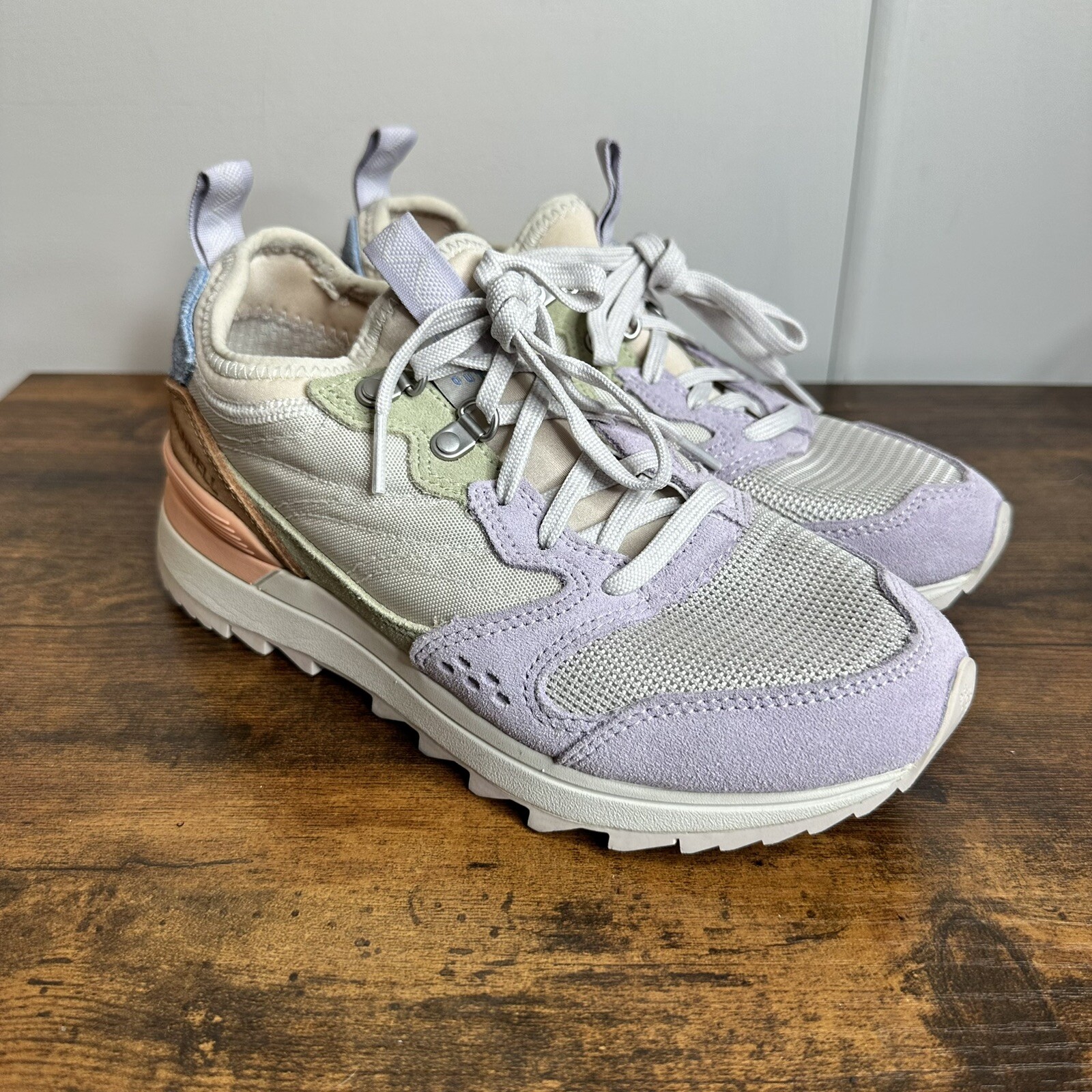 Merrell "ALPINE 83 SNEAKER RECRAFT" scarpe donna taglia 5 5 passeggio trail escursione