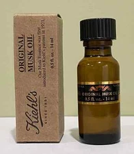 Kiehl's Original Musk Oil  0.5 Fl oz  New in Box. Excellent Value