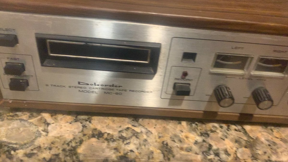 Vintage Dokorder ONKYO JAPAN 8-Track Cartridge Stereo Deck