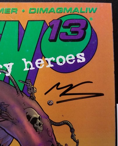 Gen13: Ordinary Heroes (1996) #1 & 2 EACH SIGNED Mark Farmer with Notarized WOS - Picture 22 of 24