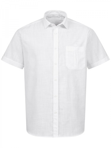Hemd Kurzarm Herren Hemd Indumentum Herren Hemd Sommer Leinen-Optik H-372 NEU - 第 2/29 張圖片