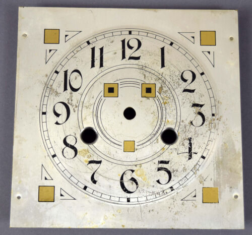 Altes kleines Junghans Uhren Zifferblatt Ersatzteil Regulator Wanduhr clock dial