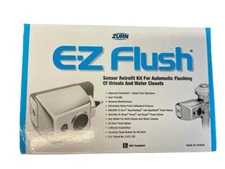 NEW Zurn E-Z Flush ZERK-CP Chrome Sensor Retrofit Kit For Automatic Flushing