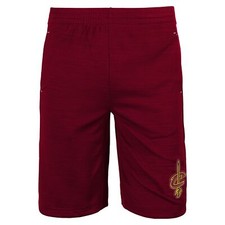 Outerstuff Cleveland Cavaliers NBA Boys Youth 8-20 Free Throw Shorts, Maroon