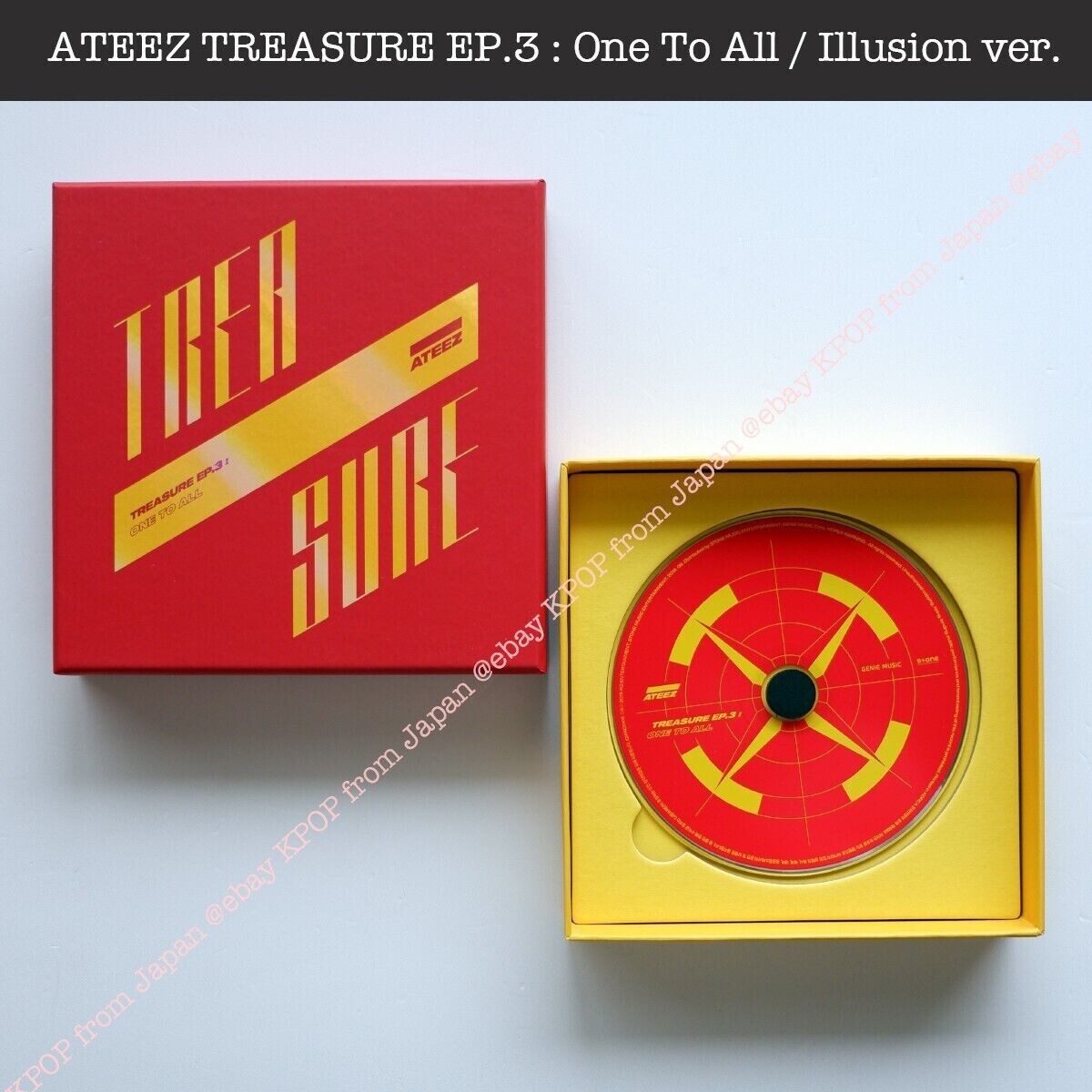 Seonghwa ATEEZ TREASURE EP.3 : One To All / illusion ver