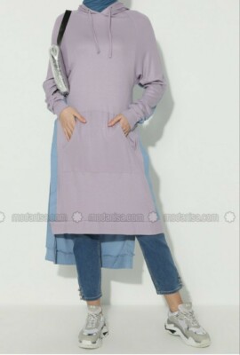 Modanisa Womens Tunic Hoodie Size S