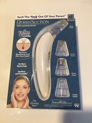 DermaSuction Derma Suction Pore Cleaning Device -NEW