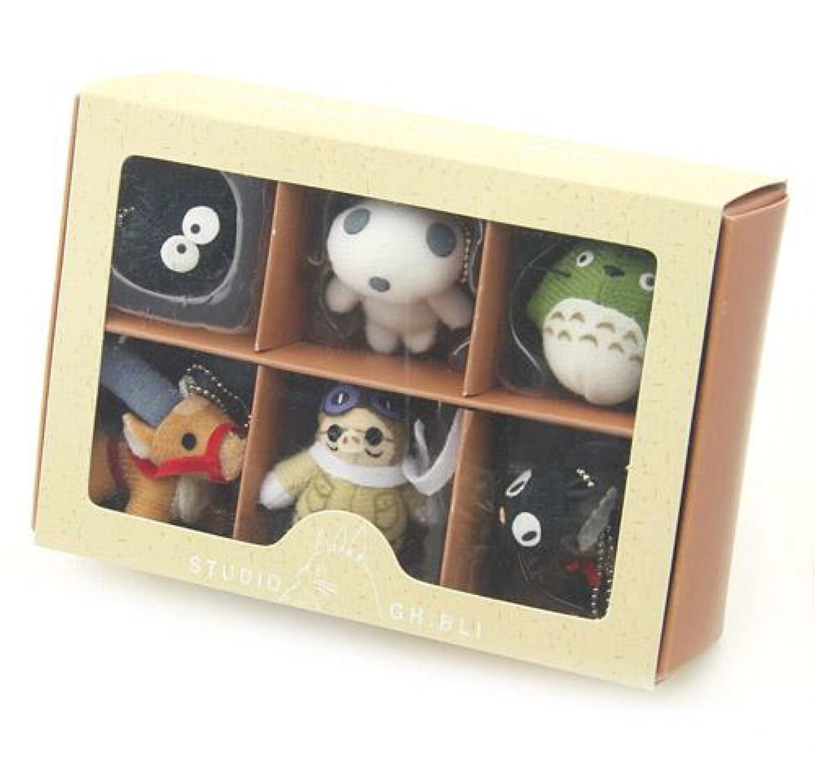 Studio Ghibli Keychain Collection 6 Different Types NEW Japan | eBay