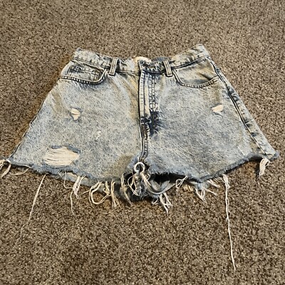 BDG Women's Size 28 Summer Cutoff Denim Distressed Frayed Jean Shorts
