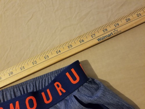 Womens Under Armour Shorts L Large Blue Athletic Gym Workout - Picture 5 of 5