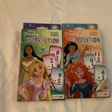 Brendon Disney Princess Flash Cards Addition And Subtraction