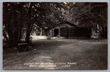 View At Bemidji State Park Bemidji Mn Vintage Rppc Postcard Ts-205