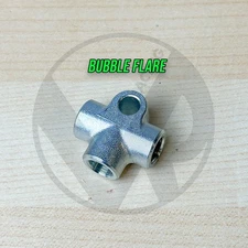 3 Way Brake Line Fitting for Custom Brake Lines ABS Tuck Bubble Flare M10x1.0