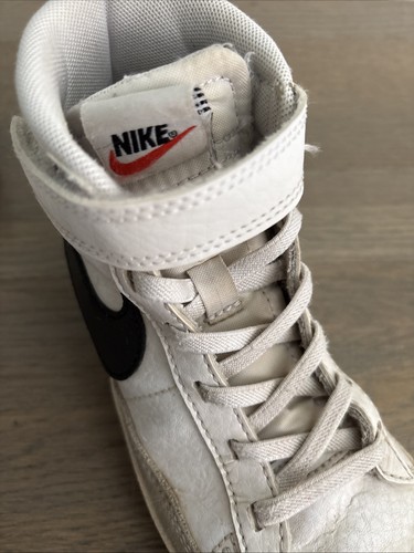 Nike Youth Blazer Mid White Sneakers Size 12C - Picture 13 of 16