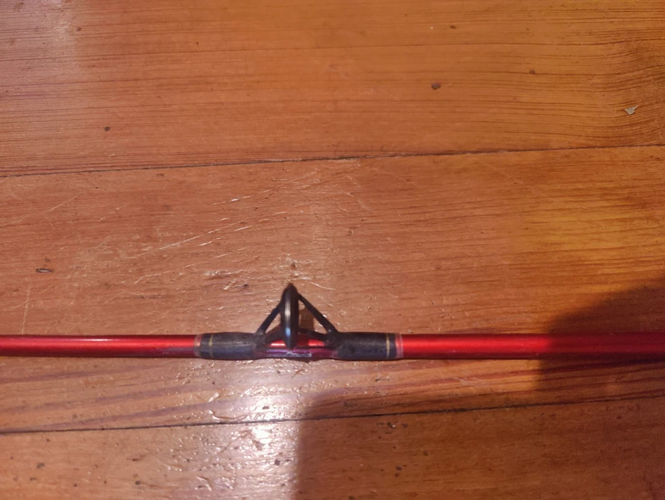 Carrete/pole de pesca Shakespeare Firebird 700 Big Fire Cmbo BWS 7’-6” 10-20 lb línea Foto 3 de 4