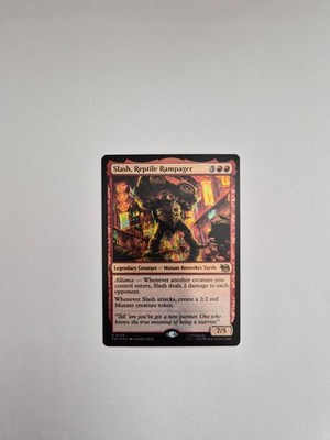 MTG: Teenage Mutant Ninja Turtles - Slash, Reptile Rampager #108 - Rare Foil