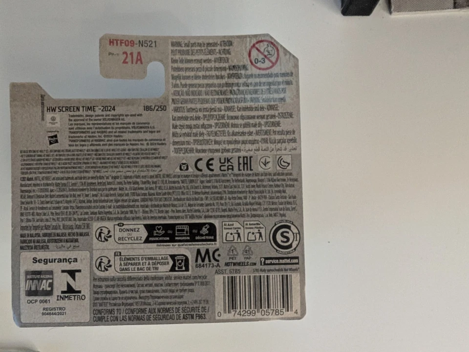 Hot Wheels HTF09 Bumblebee n.186/250 - Immagine 4 di 4