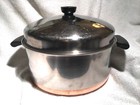 Vintage Pre-68 Revere Ware 6-Quart Copper-Clad Stock Pot with Dome Lid — photo 2