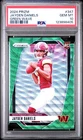 2024 PANINI PRIZM GREEN WAVE #347 JAYDEN DANIELS ROOKIE RC PSA 10