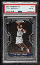 2020-21 Panini Prizm Kevin Garnett #187 PSA 8 HOF 0h5h