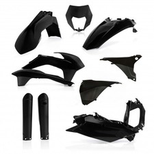 Kit Plastiche Carene KTM EXC 125 200 250 300 350 450 2016 Nero Full Kit