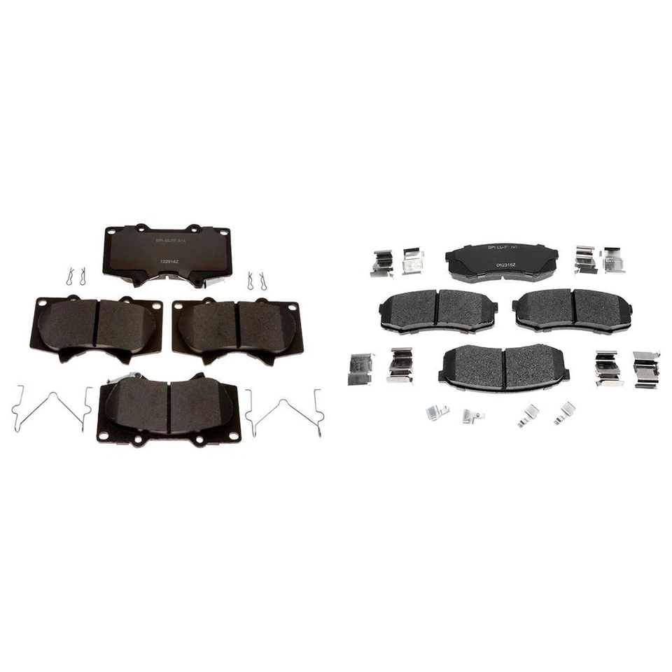 Pastilhas de freio dianteiras e traseiras de cerâmica Lexus GX460 para 2019 2018 2017 2016-2010 R-Line - Imagem 4 de 4