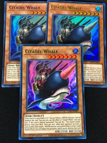 Yugioh Zitadellenwal LDS1-DE027 1ST ULTRA x3 (NM)