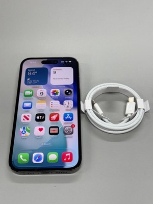 Apple iPhone 15 Pro 128GB Black Titanium Factory Unlocked Open Box 95%+ BH