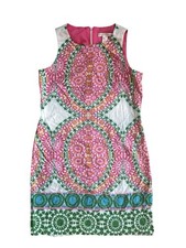 London Times Women’s Sheath Dress Sleeveless Multicolor Knee Length - Size 2 