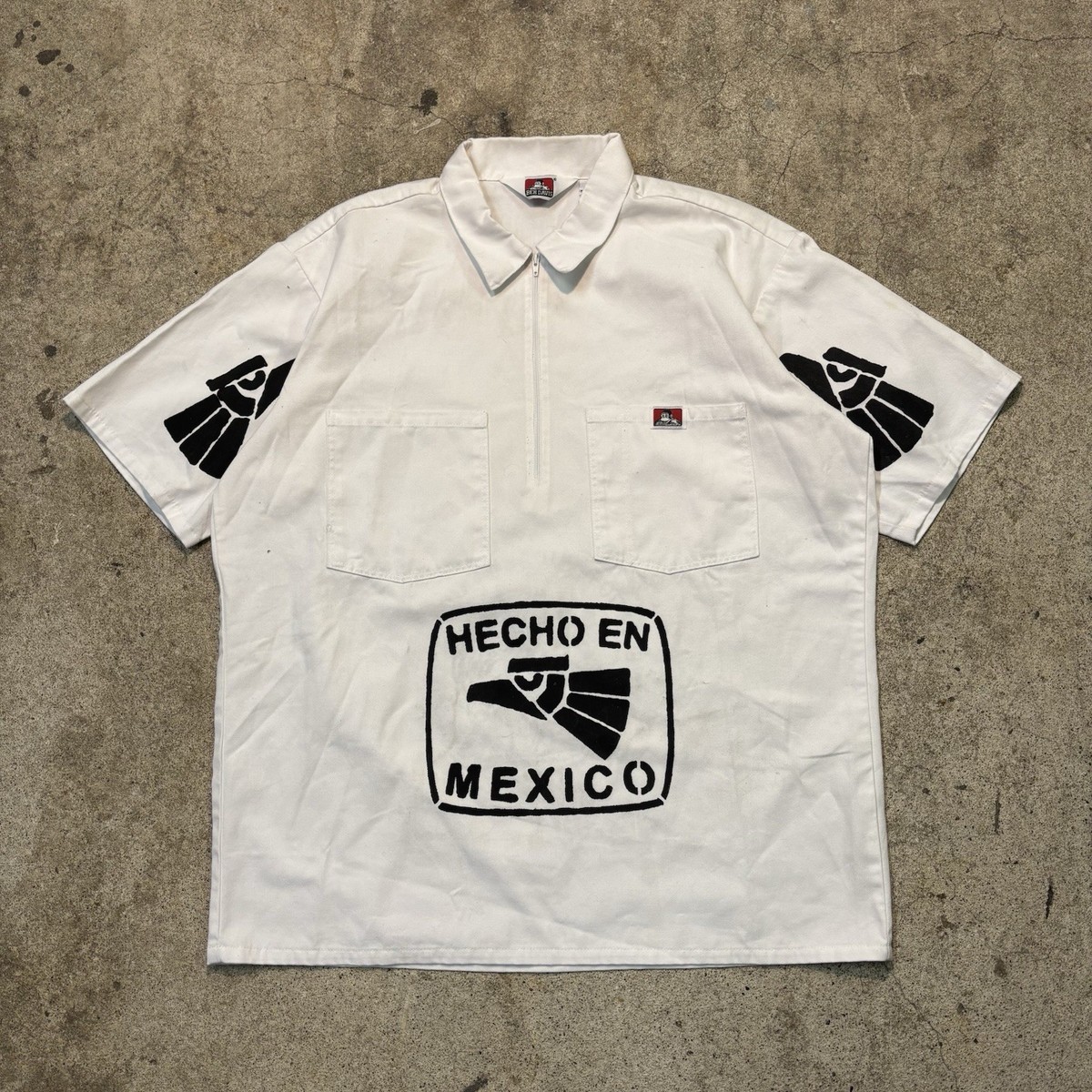 90s BEN DAVIS USA製　cotton 100% 694_1d316d20-9c4c-48e0-83a2-