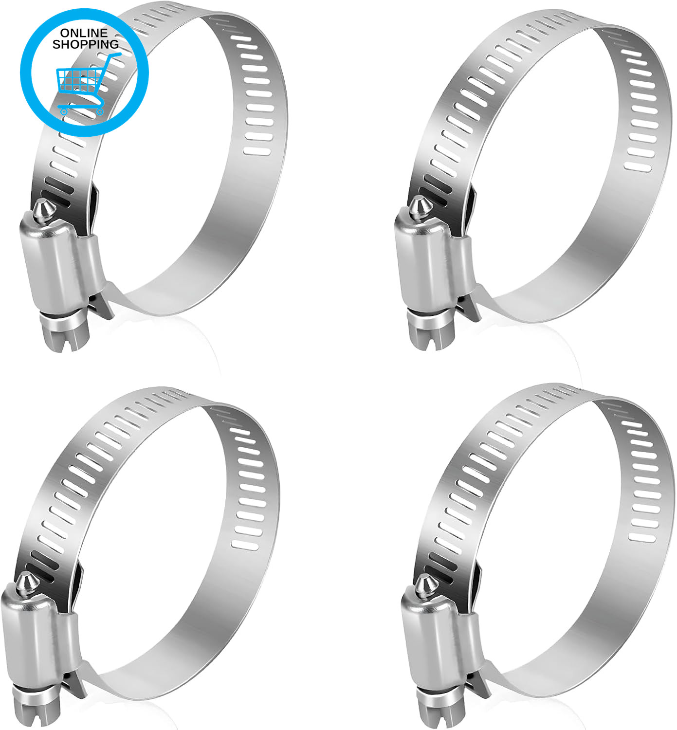 Jubilee Clips, Jubilee Clips Assorted, Stainless Steel Jubilees Hose Clips, Adju