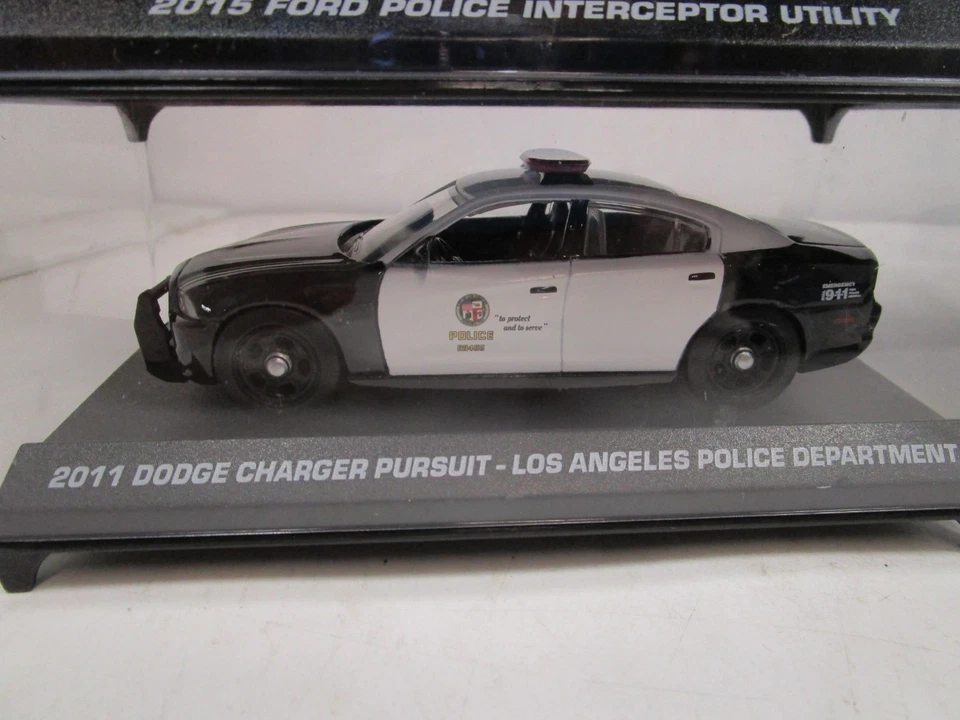 GREENLIGHT & MOTORMAX 1/43 LOT OF 7 POLICE UNITS USED PERFECT *READ* - Image 3 of 4