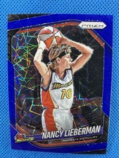 2025 #34 Nancy Lieberman Panini Prizm Blue Velocity Prizm Mercury