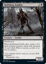 Hobbling Zombie - Foil~106/277~NM~(MID) - Innistrad Midnight Hunt~MTG