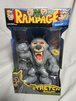 Rampage Super Stretch Ralph Figure w/ Sounds Walmart Exclusive NIB