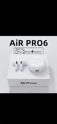 Air Pro 6 TWS iPhone Earbud Wireless Bluetooth Headset Headphone Mini Earphone
