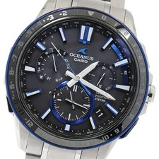 Casio Oceanus OCW-G1200-1AJF GPS Solar Funk Herrenuhr Gebraucht