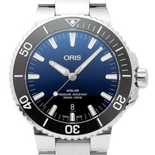 Oris Aquis Date Watch Oris 01 733 7730 4135-07 8 24 05PEB Blue Brand Watch 2