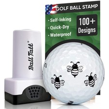 Ball Tatt - Honeybee Golf Ball Stamp Marker Quick-Dry Self-Inking Ball Stamper