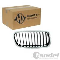 Diederichs KÜHlergrill Niere Chrom/Schwarz Links Passend FüR BMW 3Er | 1217041