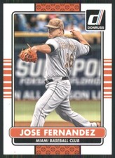 2015 Donruss #113 Jose Fernandez Miami Marlins TW1806