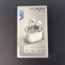 ProBuds V2 Earbuds Bluetooth Wireless W/ Neck Strap Case Silicone Sleeve New