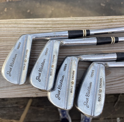 Macgregor Jack Nicklaus Gold Crown Iron Set Mens RH Steel Golf