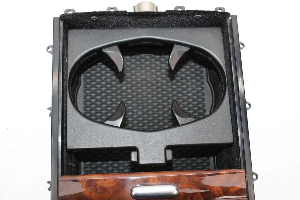 2003-2012 BENTLEY CONTINENTAL GT GTC FRONT OR REAR CENTER CONSOLE CUBBY STORAGE - Image 4 of 4