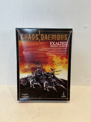 Warhammer Chaos Daemons Exalted Seeker Chariot 97-19 Boxed Games Workshop Neu