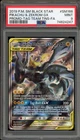 Pokemon Pikachu & Zekrom GX Tag Team Tins Black Star Full Art Promo SM168 PSA 9