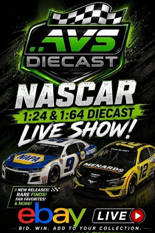 🔥 NASCAR Diecast LIVE! NEW 1:24 & 1:64 Releases | Hot NASCAR Diecast!