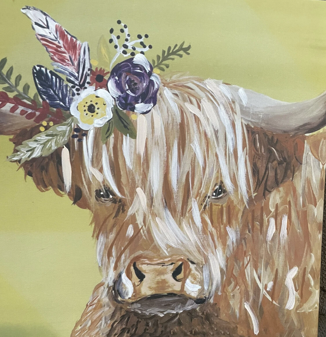 Cow 2024 canvas print