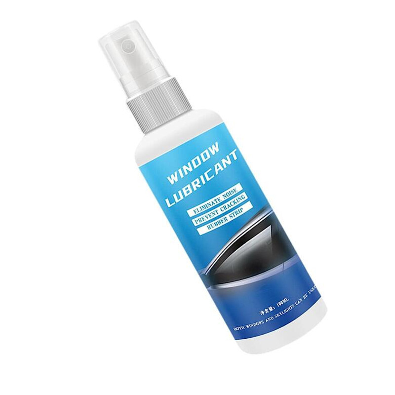 best lubricant for windows Car Silicone Lubricant Window Spray, 100ML Car Door Glass Lift Rubber Agent